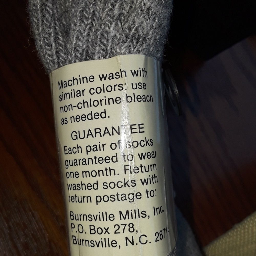 NWT Carnie O'Nell wool blend tall socks size 10-13 - Picture 6 of 8